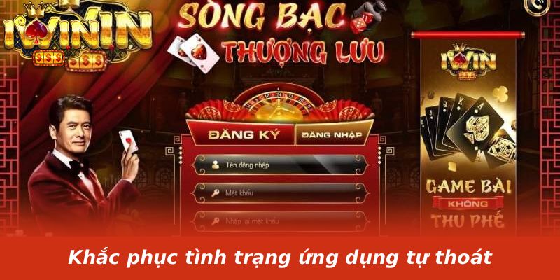 Khắc phục tình trạng ứng dụng tự thoát